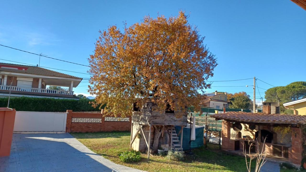 Piscina De Sal Barbacoa Wifi, Parking Gratis, 3 Min Pga Casa El Roble Villa Girona Kültér fotó