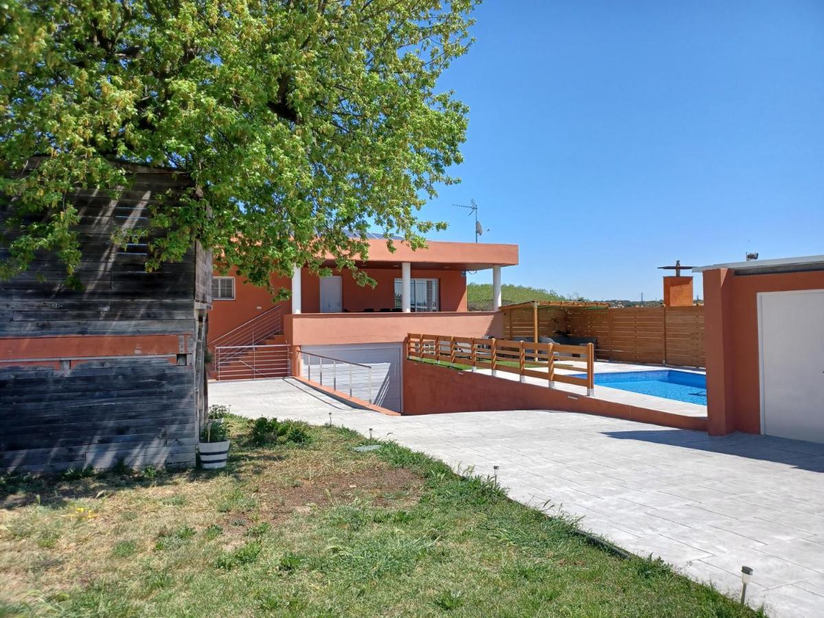 Piscina De Sal Barbacoa Wifi, Parking Gratis, 3 Min Pga Casa El Roble Villa Girona Kültér fotó